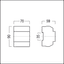 LM-4UAS - Universal input 4x, switch cabinet thumbnail 2