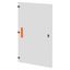 BLIND DOOR - WALL DIVIDUAL PLATE - QDX 630 H - FOR STRUCTURE - 600x1000m thumbnail 2