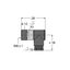 Field-Wireable Connector Female Connector M8 × 1/Ø 8 mm, Angled   B5231-0 thumbnail 2