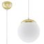 HANGING LAMP UGO 20 GOLD E27 1X60W IP20 thumbnail 1