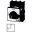 P1-25/EZ/N On-Off switch, P1, 25 A, centre mounting, 3 pole + N, with black thumb grip and front plate thumbnail 4