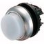 M22-DRLH-W Illuminated pushbutton actuator, RMQ-Titan, Extended, maintained, White, Blank, Bezel: titanium thumbnail 1