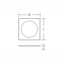 Recessed frame L 595 B 595 H 20 colour: anthracite thumbnail 3