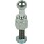 Fixed ball point D 20mm straight w. threaded pin and nut M12x45mm thumbnail 1