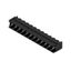 PCB plug-in connector, male header, Dovetails for fixing blocks, THT solder connection, 5.08 mm, Number of poles: 12, 90°, Solder pin length (l): 3.2 mm, tinned, black, Box thumbnail 2