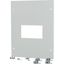 XTMPN4FC-H550W425 Front cover for NZM4, fixed, H=550mm, W=425mm, grey thumbnail 3