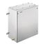 Klippon TB FS (Terminal Box - Fixing Screw), Empty enclosure, stainless steel enclosure, Height: 458 mm, Width: 382 mm, Depth: 150 mm, Material: Stainless steel 1.4404 (316L), electropolished, silver thumbnail 1