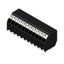 Printed circuit board terminals, 3.50 mm, Number of poles: 11, 135°, Solder pin length (l): 3.5 mm, black, PUSH IN with actuator, Clamping range, max. : 1.5 mm², Tube thumbnail 4