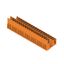 PCB plug-in connector, male header, open side, THT solder connection, 5.08 mm, Number of poles: 38, 180°, Solder pin length (l): 3.2 mm, tinned, orange, Box thumbnail 2