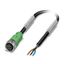 SAC-3P- 5,0-280/M12FS BK - Sensor/actuator cable thumbnail 3