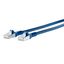 Patch cord Cat.6A AWG 26 0.25 m blue thumbnail 1