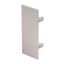 End piece 60x150mm Polyvinylchloride Cream RAL 9001 thumbnail 1