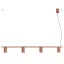 Chandelier KARBON 4 red ochre thumbnail 1