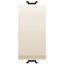 PUSH-BUTTON 1P 250V ac - NO 16A - NEUTRAL - 1 MODULE - IVORY - CHORUSMART thumbnail 2