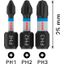 Impact Control PH Insert Bits, 3pc thumbnail 2