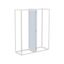 Divider panel H=2000 D=400 mm galvanized sheet steel thumbnail 1