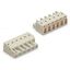1-conductor female connector push-button Push-in CAGE CLAMP® light gra thumbnail 3
