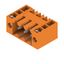 PCB plug-in connector, male header, Flange, THT solder connection, 3.50 mm, Number of poles: 3, 90°, Solder pin length (l): 4.5 mm, tinned, orange, Box thumbnail 4