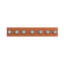 QR4HP4010 Horizontal PE busbar, 40 mm x 400 mm x 10 mm thumbnail 3