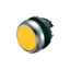 M22-DL-Y Illuminated pushbutton actuator, RMQ-Titan, Flush, momentary, yellow, Blank, Bezel: titanium thumbnail 2
