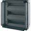 AV/I44-200 MCB enclosure, IP65, mounting rail vertical, HxWxD=375x375x225mm thumbnail 5