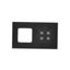Single fiber optic socket, black matt thumbnail 2