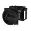 P3 Main switch, 80 A,Rear mounting, 4 pole, Form V/SVB, Black, Door co thumbnail 2