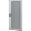 BPZ-DMT-600/15-R-P Transparent door (sheet metal), 3-point locking mechanism with clip-down handle, right-hinged, IP55, HxW=1530x570mm thumbnail 3