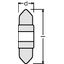 6497WW-01B 1W 12V SV8.5-8 5XBLI1   OSRAM thumbnail 2