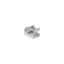 GLENOS 90° connector for Profile 1808, silvergrey thumbnail 1
