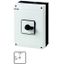 T5-4-8344/I5 On-Off switch, T5, 100 A, surface mounting, 4 contact unit(s), 8-pole, with black thumb grip and front plate thumbnail 1