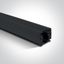 BLACK PLASTIC COVER 2m FOR SQUARE TRACK thumbnail 1