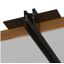 2.0 m, 2 wires Magnetic Track  24V, Black, Trimless Recessed thumbnail 1