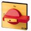 SVB-T6-160 Locking handle, red yellow, for T6 thumbnail 1