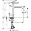 Rebris S 110, sink mixer with pop-up, chrome thumbnail 2