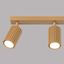 CEILING STRIP WITH THREE GOLDEN GU10 SPOTLIGHTS FROM THE CARBON SERIES thumbnail 11