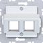 Centraalplaat 2-v, AMP connectors, A.x/C.x/S.x/B.x/Q.x/K.x wit mat thumbnail 1