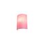 FENDA, wall light shade, half, pink thumbnail 1