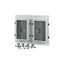 XM2N44F08C-55 Front plate, 2xNZM4, 4p, fixed, W=800mm, IP55, grey thumbnail 4