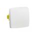 Simple 3 in 1 transformer: switch, two-way switch or push button Switchgear White modular surface with automatic terminals thumbnail 2