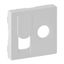 Cover plate Valena Life - TV socket 0-2400 MHz + RJ45 Cat. 6 UTP - white thumbnail 2