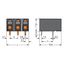 THR PCB terminal block push-button 1.5 mm² black thumbnail 2