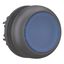 M22S-DL-B Illuminated pushbutton actuator, RMQ-Titan, Flush, momentary, Blue, Blank, Bezel: black thumbnail 8