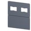 SIVACON, floor, with cut-outs for flanges, IPXX, D: 1000 mm, W: 800 mm thumbnail 2