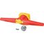 K5DR/P Toggle, 14mm, door installation, red/yellow, padlock thumbnail 2