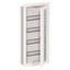 U42TE U Compact distribution board, Flush mounting, 96 SU, Isolated (Class II), IP31, Field Width: 2, Rows: 4, 684 mm x 560 mm x 120 mm thumbnail 3