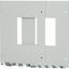 XMIX16F1002C Front cover, 2x IZMX16, fixed mounted design, W=1000mm thumbnail 3