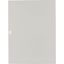 BFZ-UTS-6/144-G Flush mounted steel sheet door grey, for 24MU per row, 6 rows thumbnail 1