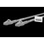 Patch cord Cat.6A AWG 26 5.0 m gray with wrap label thumbnail 1