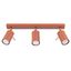 RING CEILING LAMP 3L RED OCHRE 3XGU10 thumbnail 2